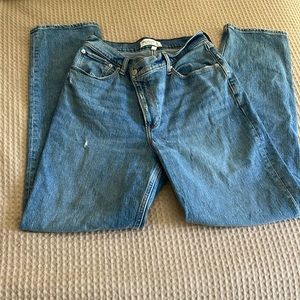 ABERCROMBIE 90’s STRAIGHT ULTRA HIGH RISE CURVE LOVE